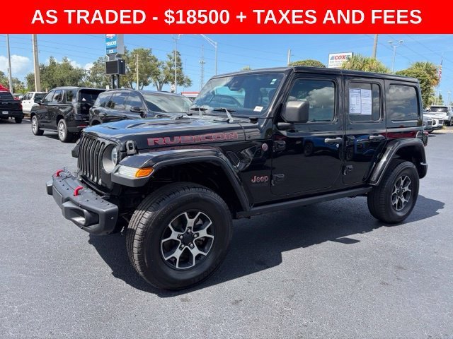 Used 2019 Black Jeep Rubicon 4x4 image 3
