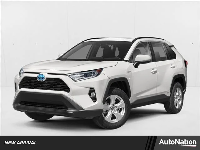 Used 2021 Blizzard Pearl Toyota Hybrid XLE Premium image 1