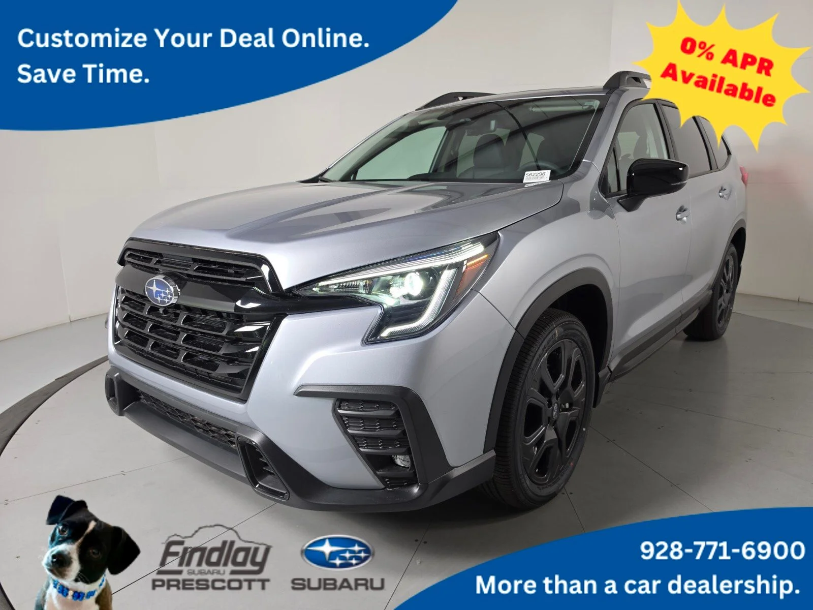New 2026 Silver Subaru Onyx Edition Touring image 1