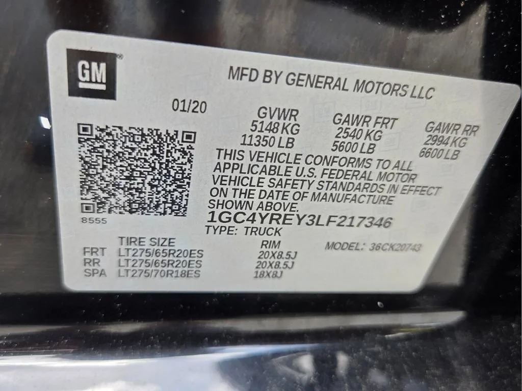 Used 2020 Black Chevrolet High Country image 20