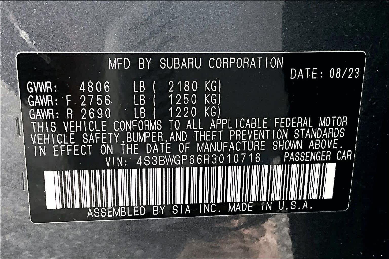 Used 2024 Magnetite Gray Metallic Subaru Touring XT image 68