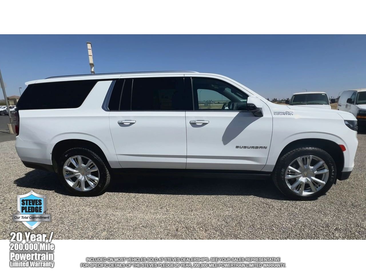 Certified Used 2021 SUMMIT WHITE Chevrolet High Country image 3