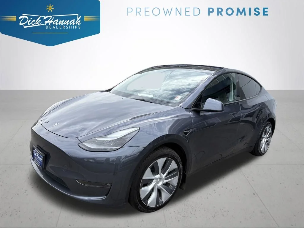 Used 2023 Gray Tesla Long Range image 1