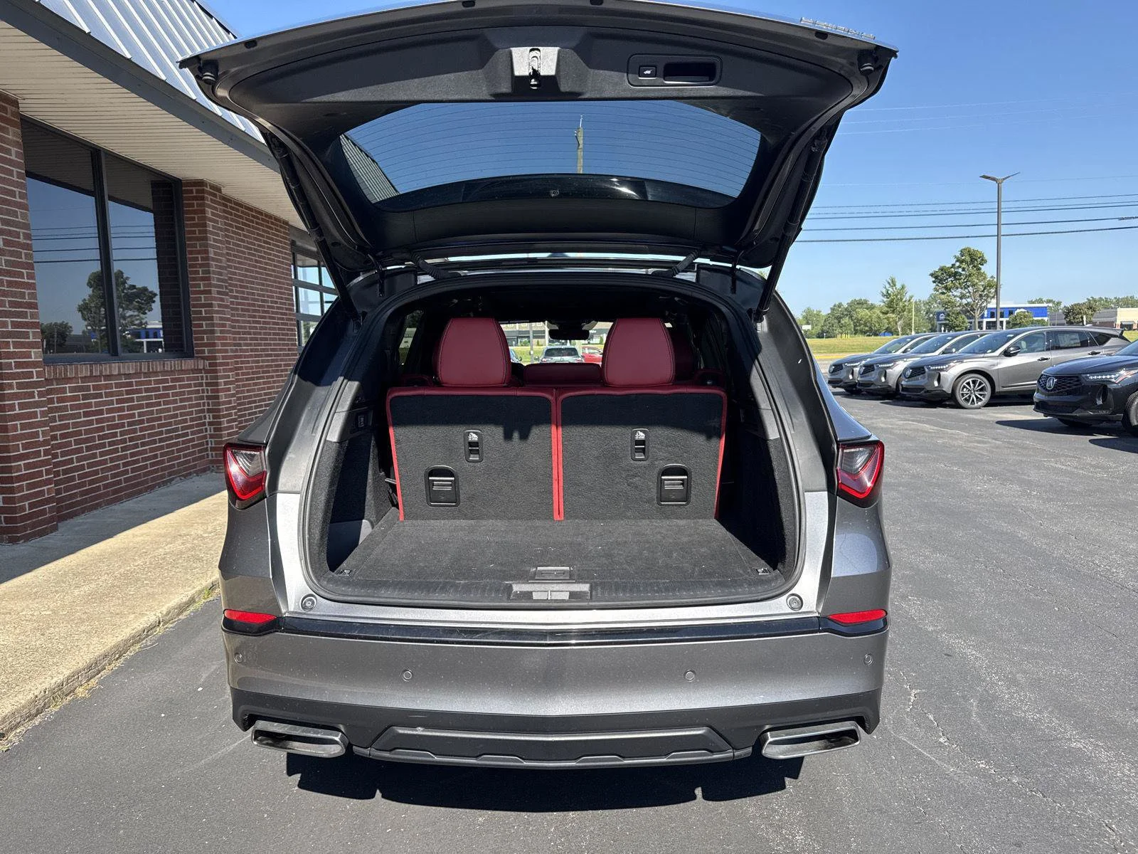 Used 2023 Liquid Carbon Metallic Acura SH-AWD with A-Spec Package image 27
