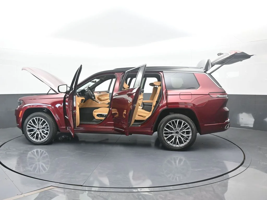 New 2025 Velvet Red Pearlcoat Jeep Summit image 81