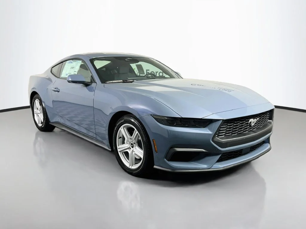 New 2026 Vapor Blue Metallic Ford EcoBoost image 1