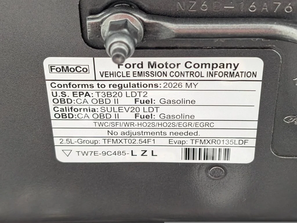 New 2026 Carbonized Gray Metallic Ford Lariat® image 27