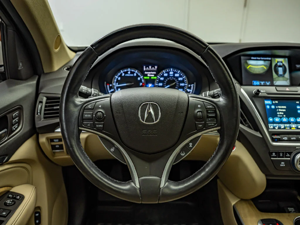 Used 2019 White Diamond Pearl Acura 3.5L Advance Package image 24