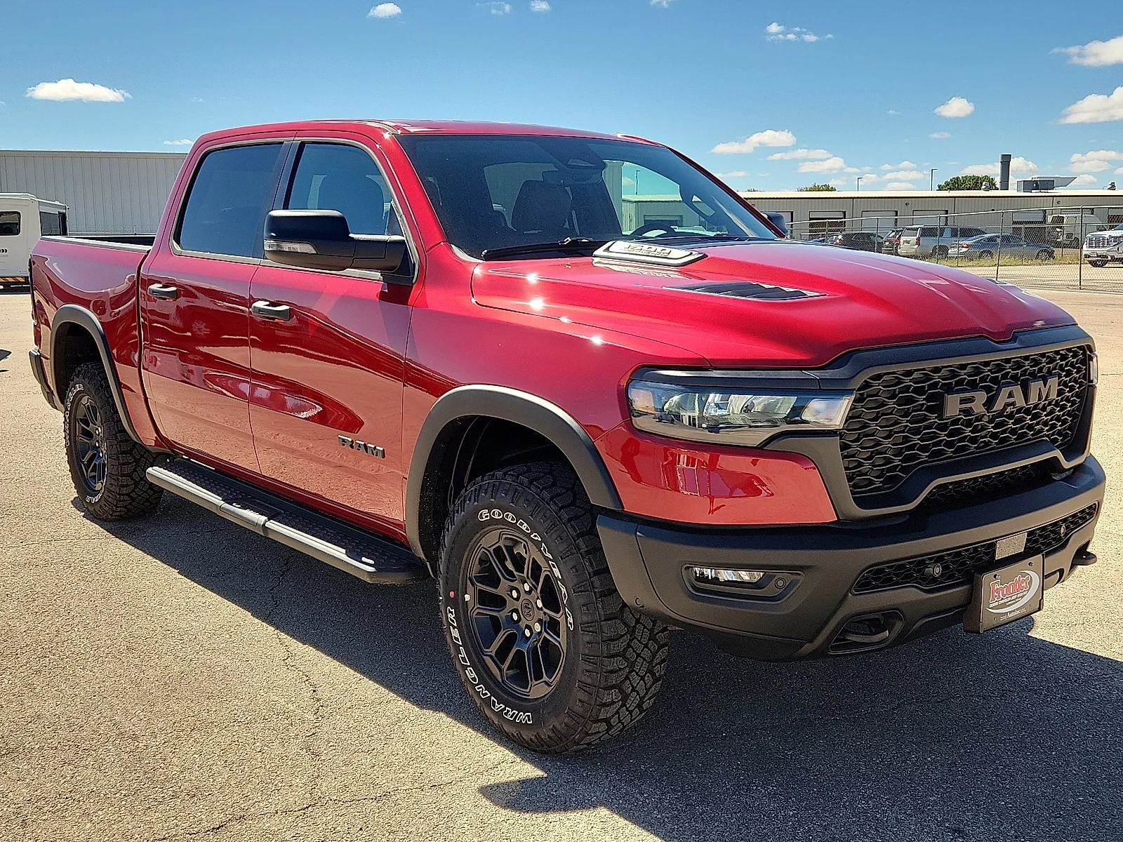 New 2027 Molten Red Pearl-Coat  Paint Ram REBEL CREW CAB 4X4 5