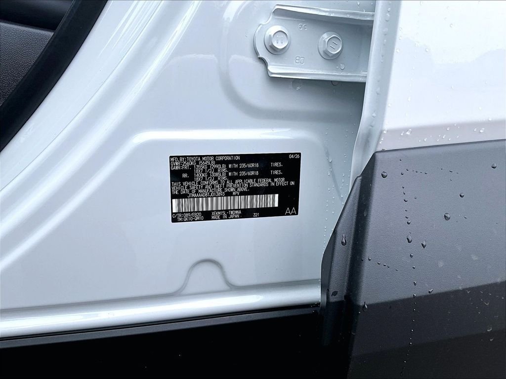 New 2026 Wind Chill Pearl Toyota SE image 17