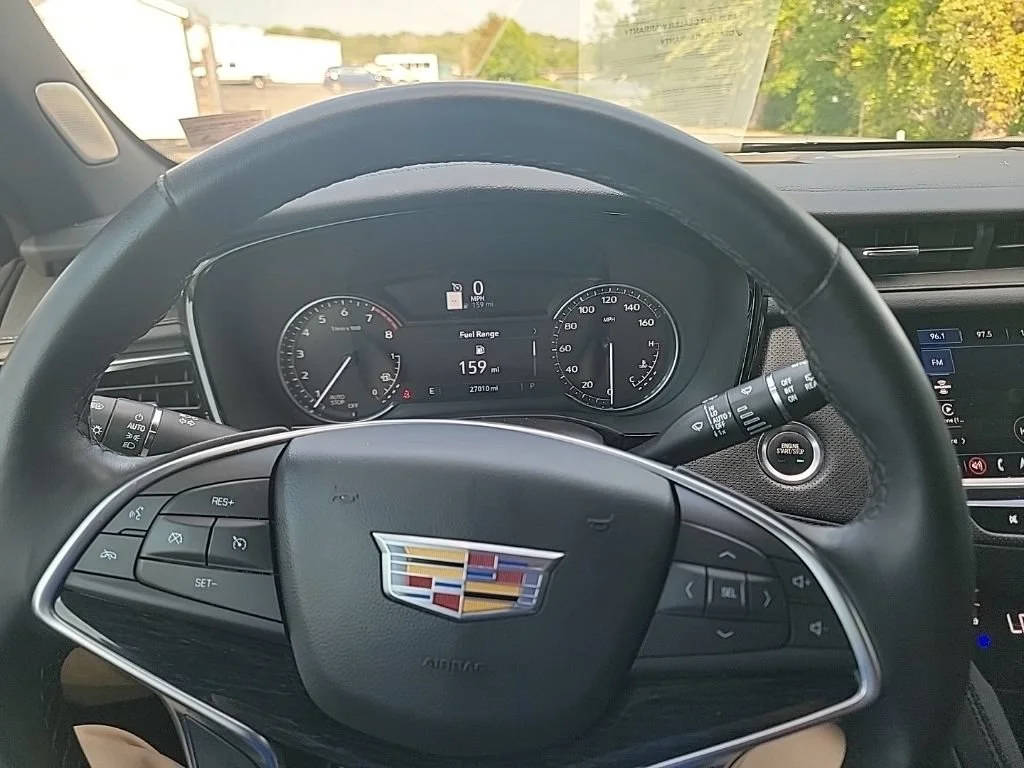 Used 2024 Stellar Black Metallic Cadillac Premium Luxury image 12