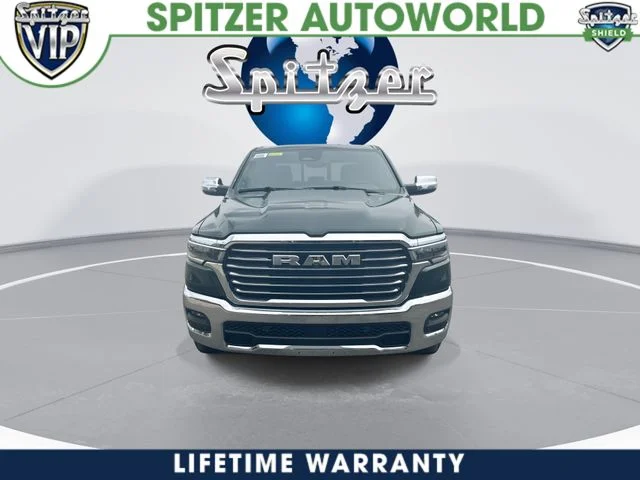 New 2026 Serrano-Green Metallic Exterior Paint RAM Laramie image 3