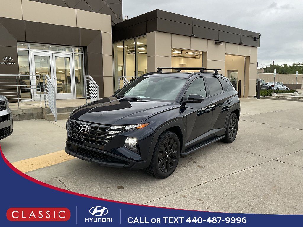 Certified Used 2024 Deep Sea Metallic Hyundai XRT image 1