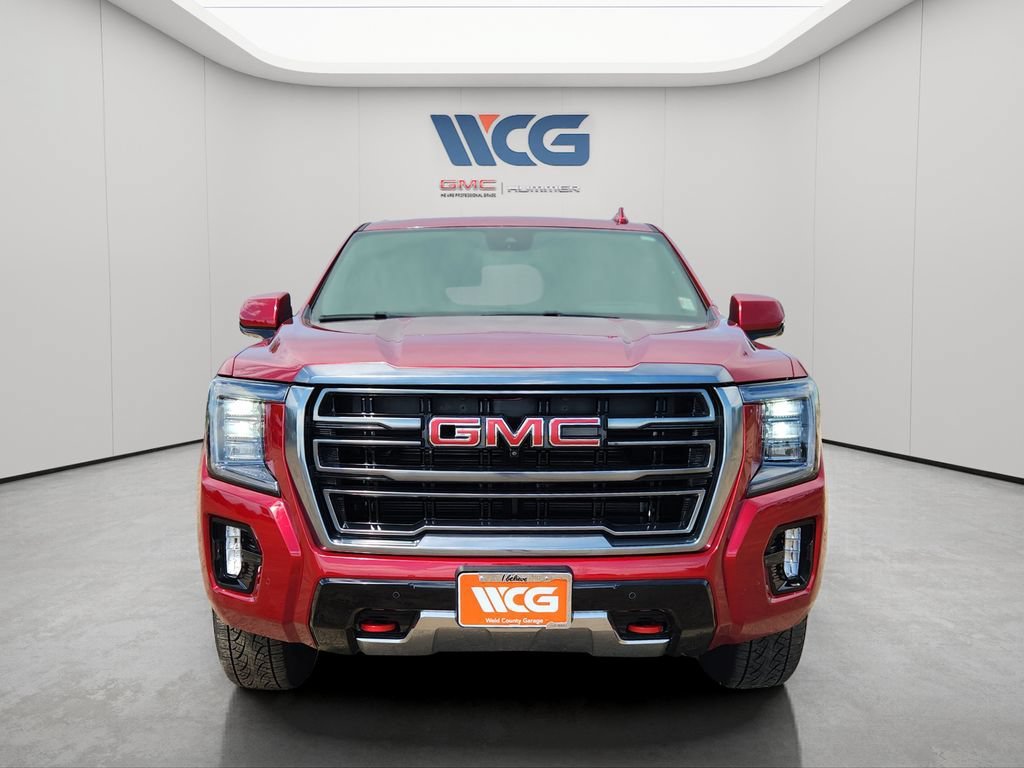 Used 2023 VOLCANIC RED TINTCOAT GMC AT4 image 6