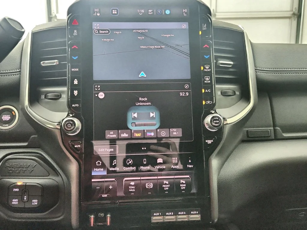 New 2026 Forged Blue Metallic Exterior Paint RAM Laramie image 24