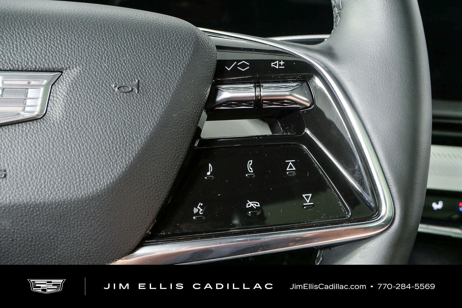 Used 2025 Crystal White Tricoat Cadillac Luxury 1 image 12