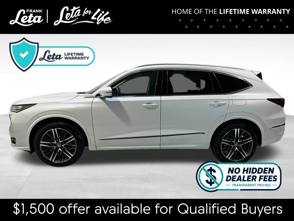 New 2026 Platinum White Pearl Acura w/Advance Package image 2