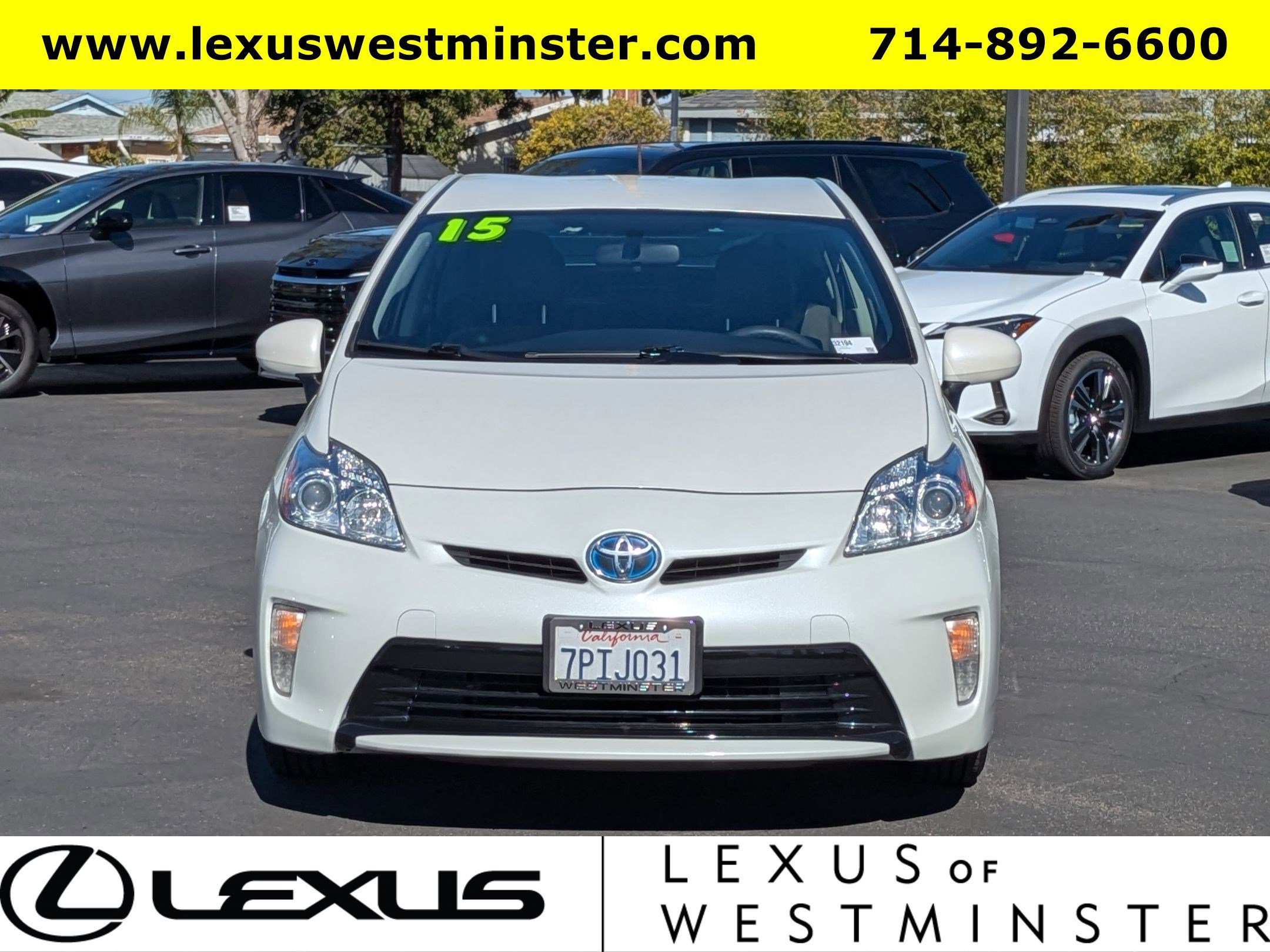 Used 2015 Toyota Prius Four with VIN JTDKN3DU5F0481297 for sale in Westminster, CA
