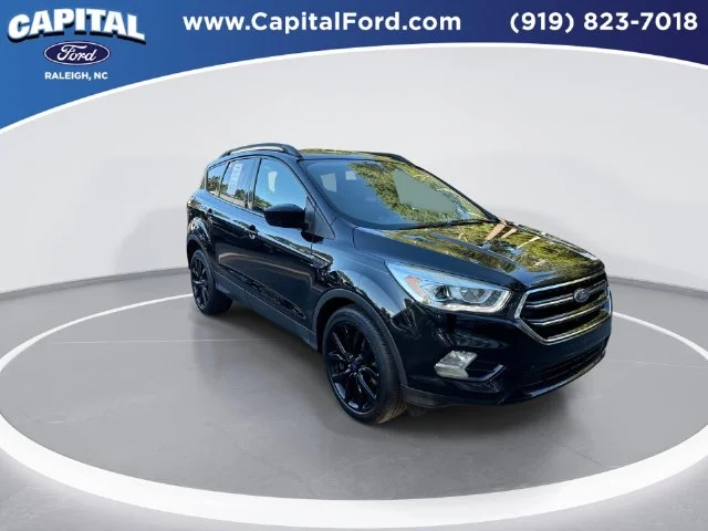 Used 2017 Black Ford SE image 2