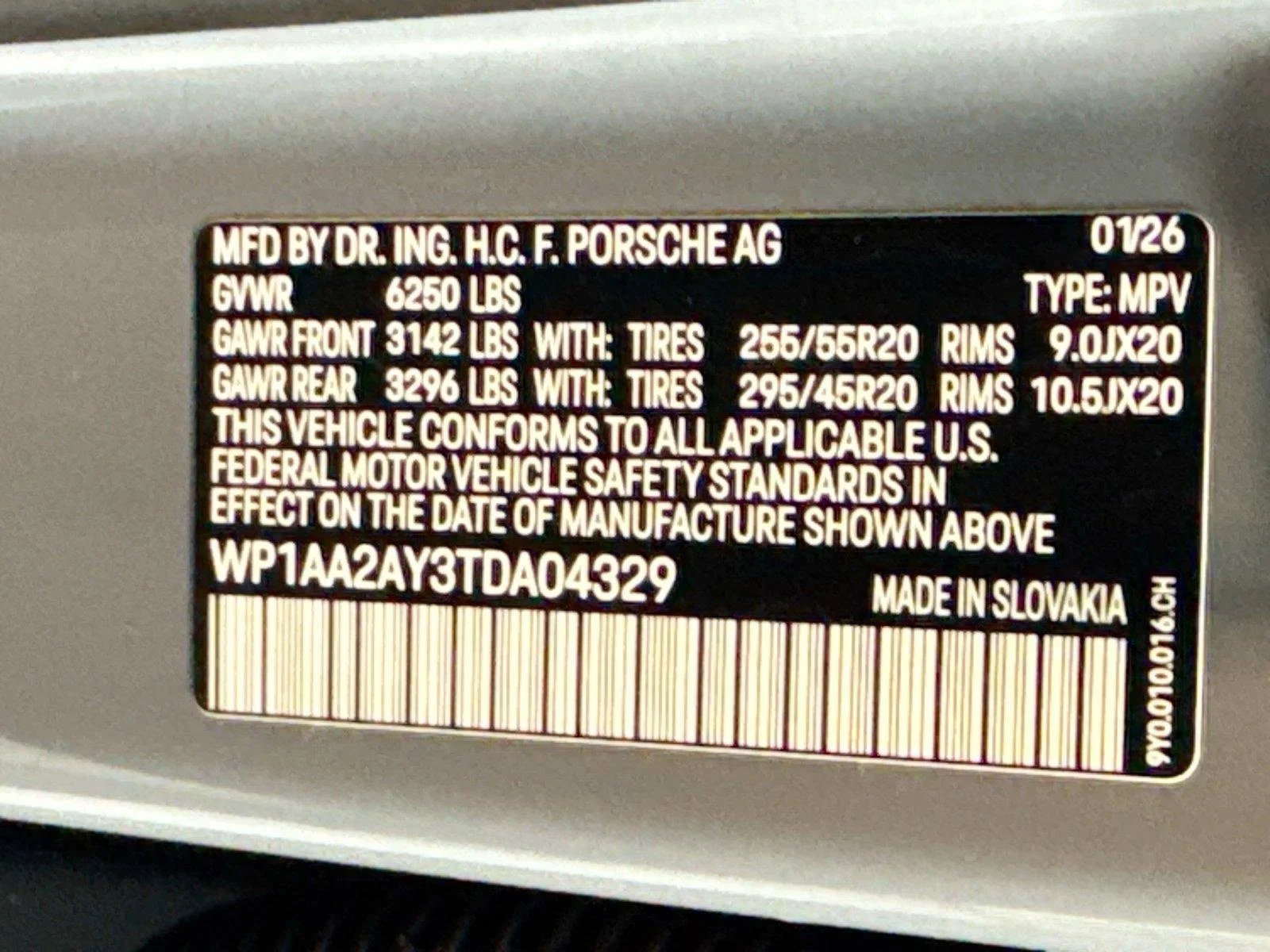 New 2026 Arctic Grey Porsche  image 27