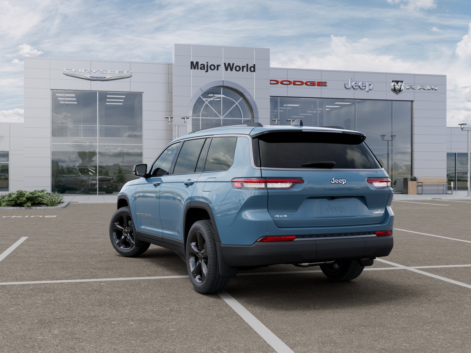 New 2026 Steel Blue Exterior Paint Jeep Limited image 3
