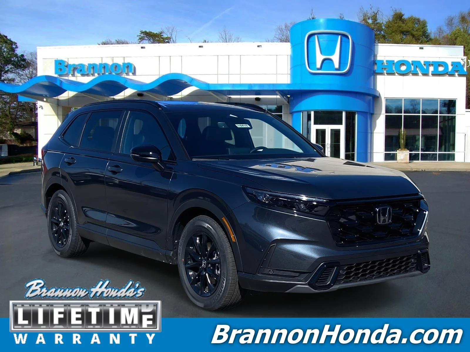 New 2026 Meteorite Gray Metallic Honda Sport-L FWD image 1