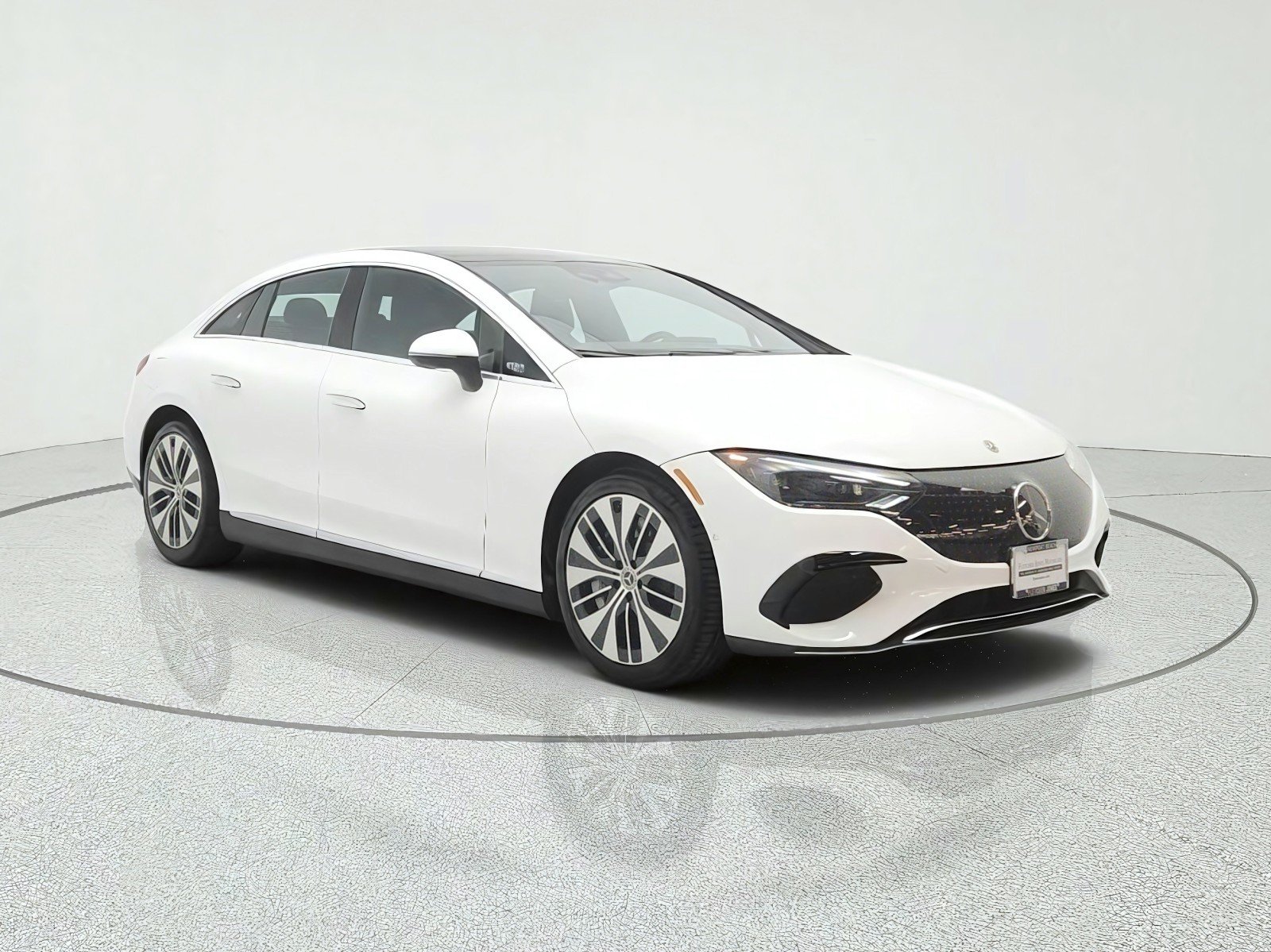 Used 2024 Polar White Mercedes-Benz EQE 350 4MATIC® Sedan image 3