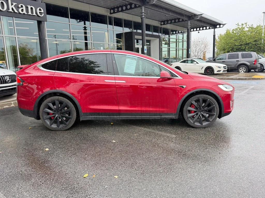 Used 2020 Red Tesla Performance image 10
