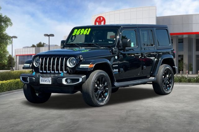 Used 2023 Black Jeep Sahara 4xe image 10