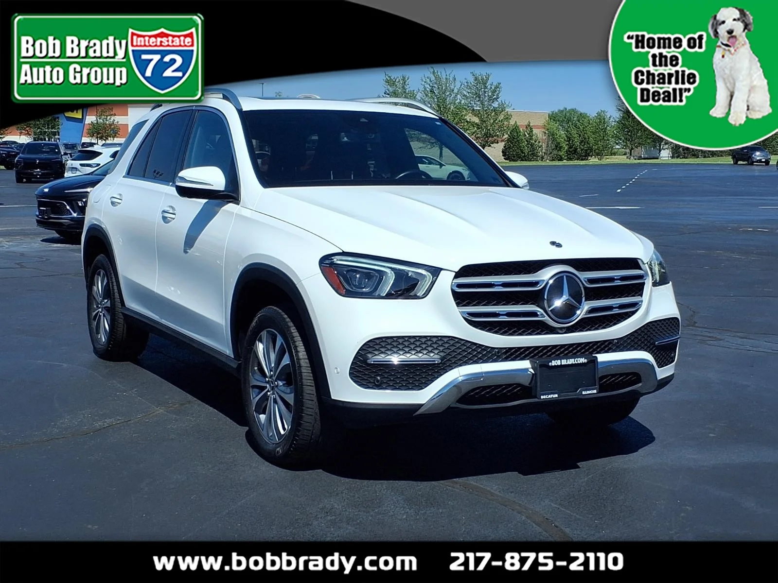 Used 2023 White Mercedes-Benz GLE 350 image 1