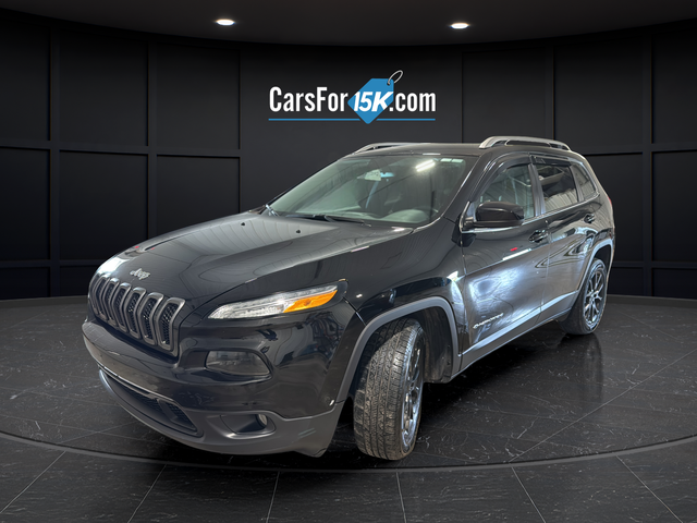 Used 2018 Diamond Black Crystal Pearlcoat Jeep Latitude Plus image 3