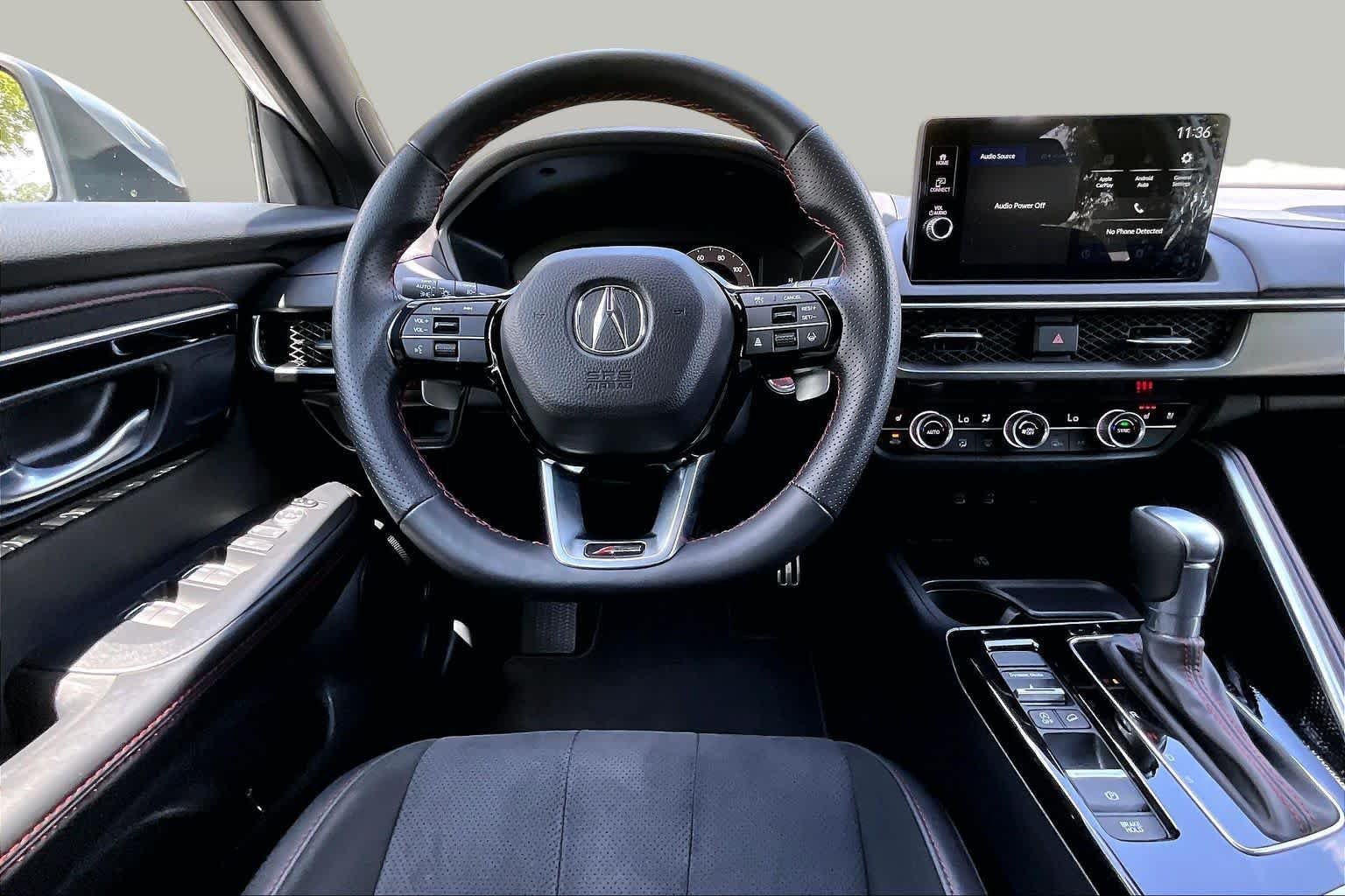 Used 2025 Solar Silver Metallic Acura w/A-Spec Package image 6