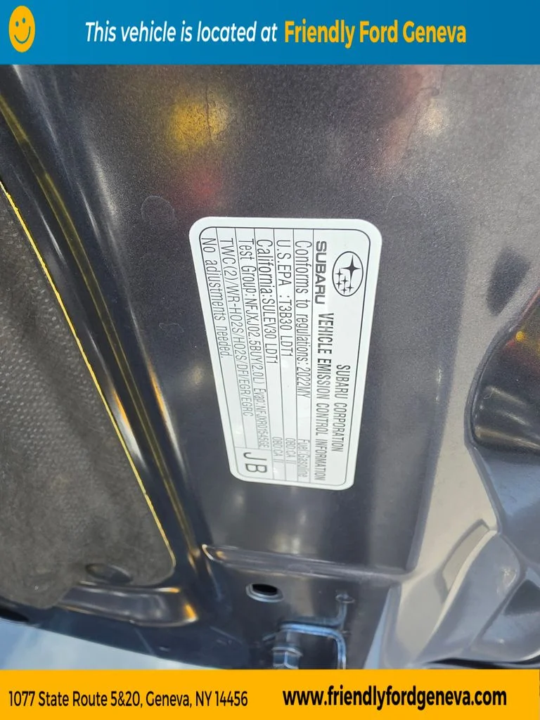 Used 2022 Magnetite Gray Metallic Subaru Premium image 22