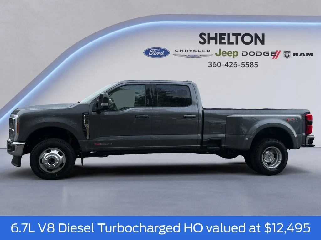 New 2027 Carbonized Gray Metallic Ford F-350® Lariat® image 3