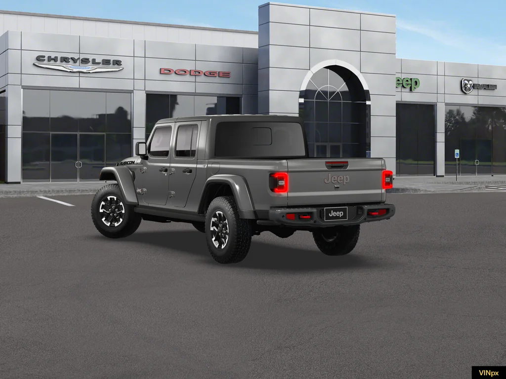 New 2026 Granite Crystal Metallic Clear-Coat Exterior Paint Jeep Rubicon X image 4