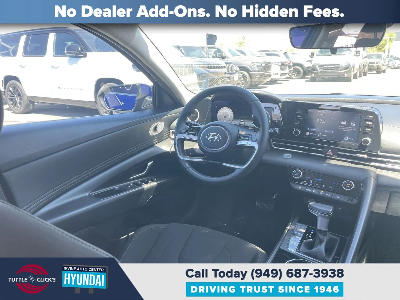 Used 2022 Intense Blue HYUNDAI SEL image 10