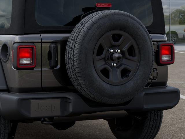 New 2026 Granite Crystal Metallic Clear-Coat Exterior Paint Jeep 4-Door Sport 4x4 image 39
