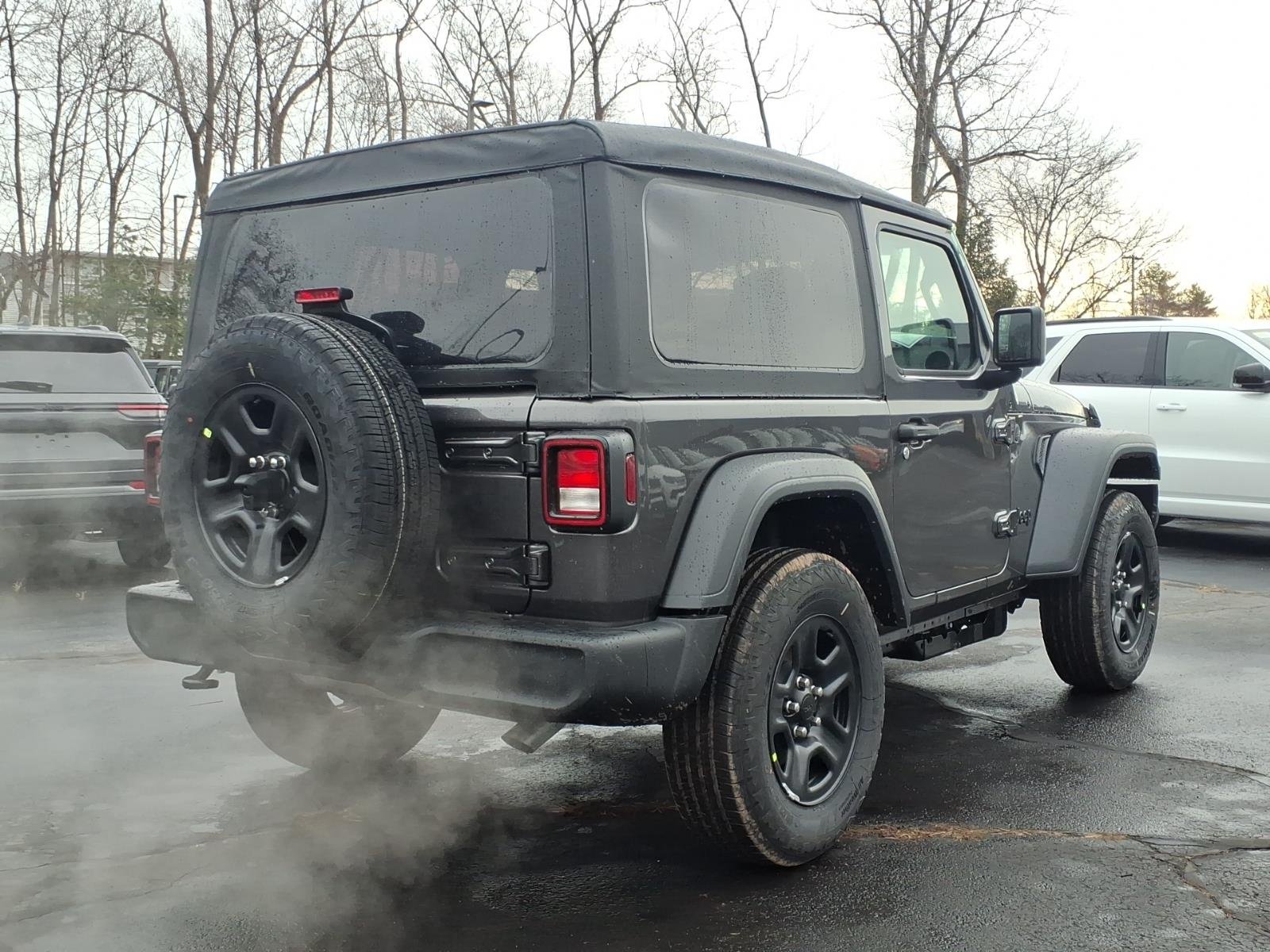 New 2026 Granite Crystal Metallic Clear-Coat Exterior Paint Jeep Sport image 3