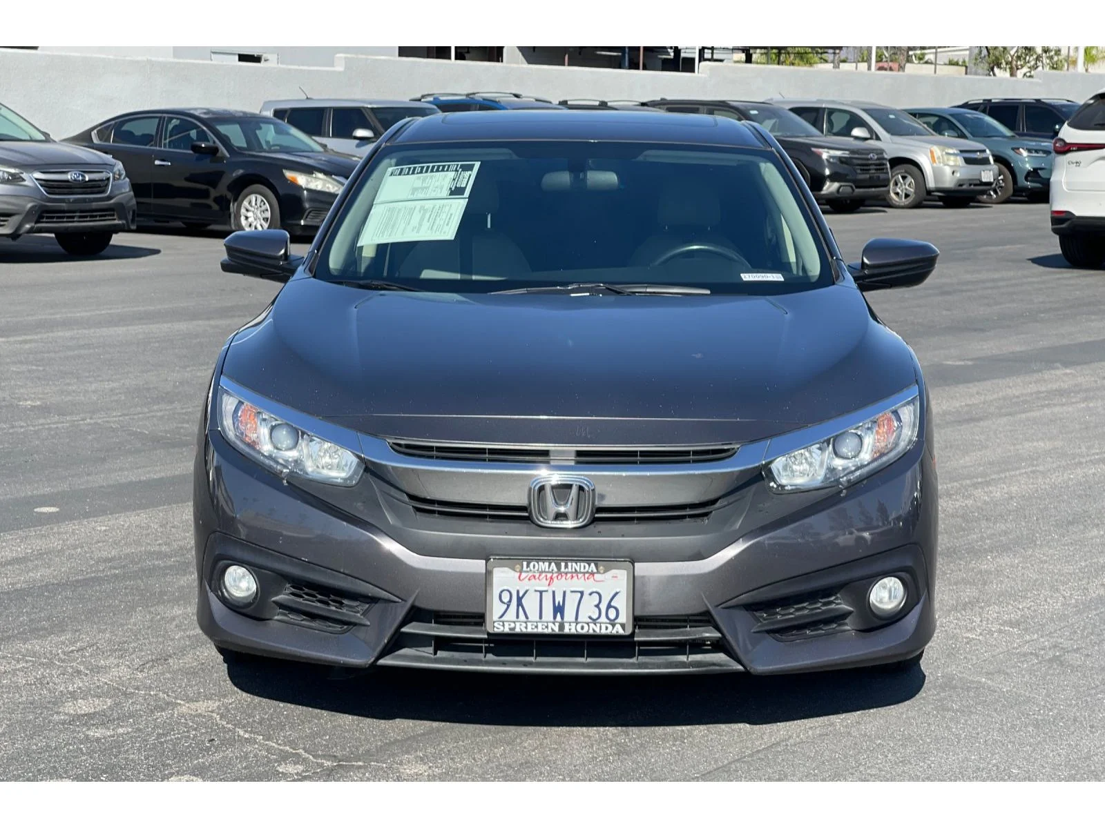 Used 2018 Modern Steel Metallic Honda EX-T image 9