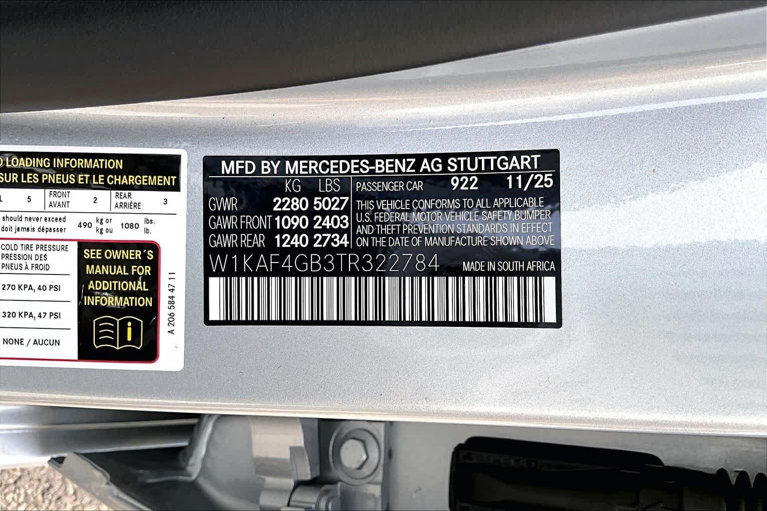 New 2026 Cirrus Silver Metallic Mercedes-Benz C 300 image 16