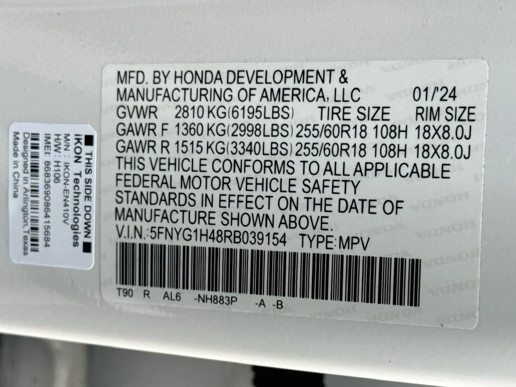 Used 2024  Honda EX-L image 33