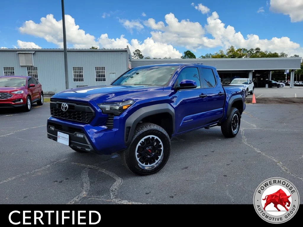 Used 2024 Blue Toyota TRD Off-Road image 2