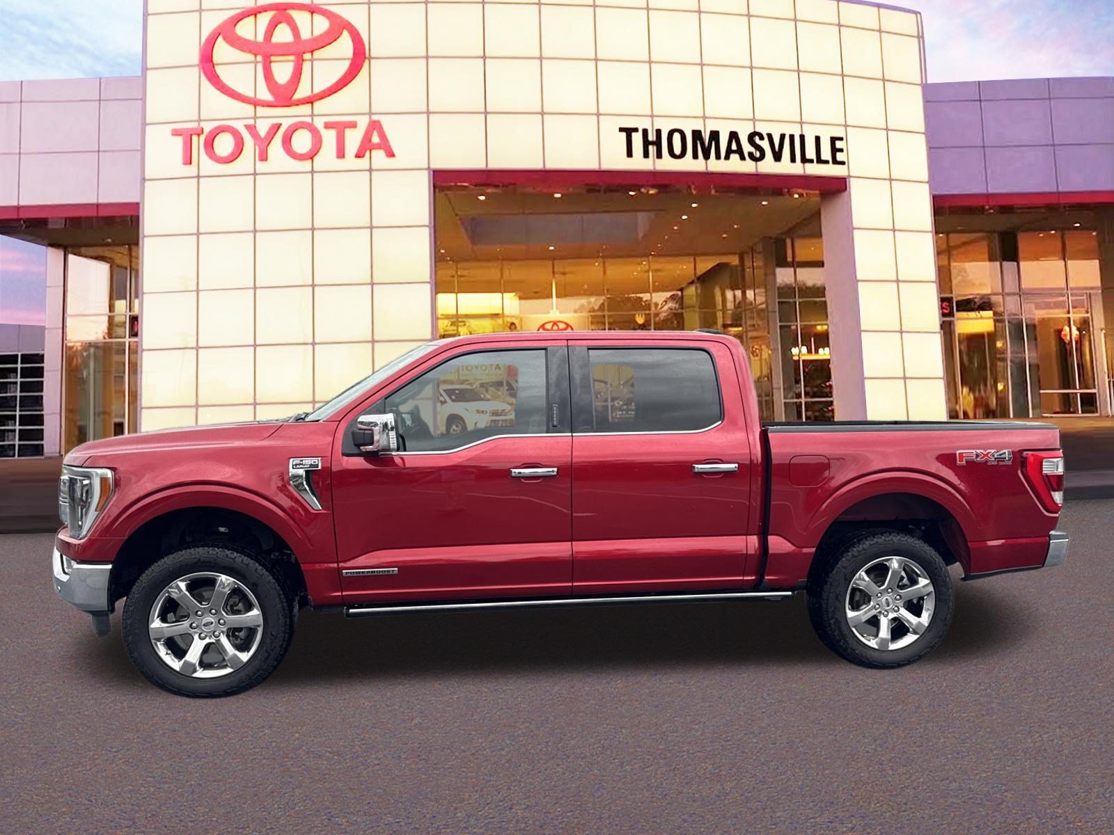 Used 2023 Red Metallic Ford Lariat image 8