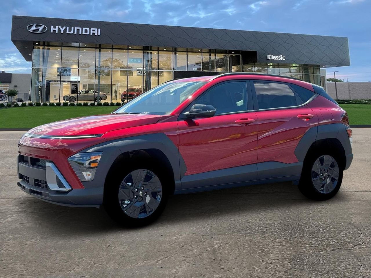 New 2026 Ultimate Red Metallic Hyundai SEL Sport image 2