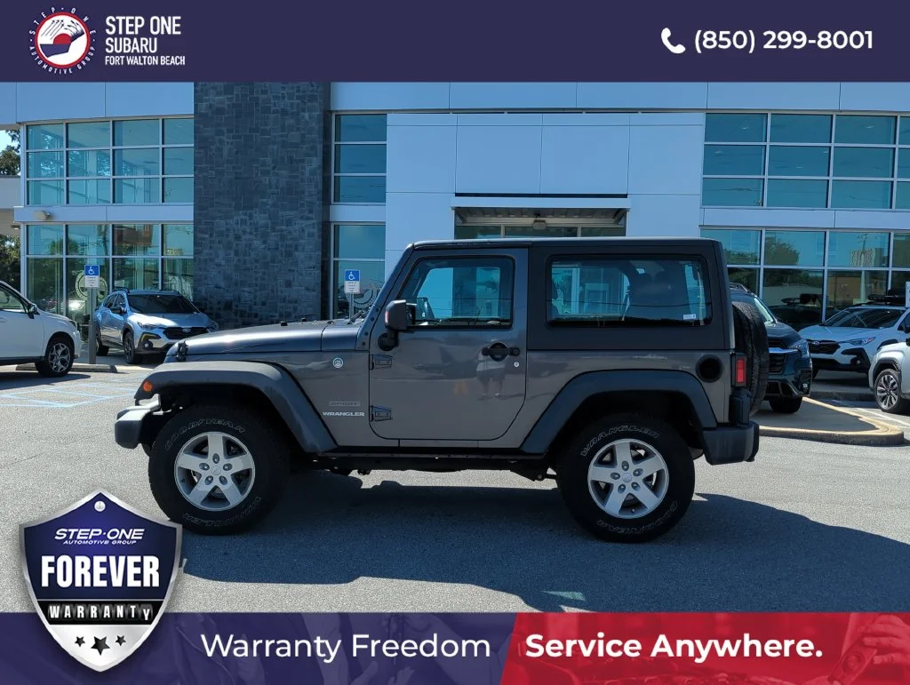 Used 2016 Gray Jeep Sport image 4