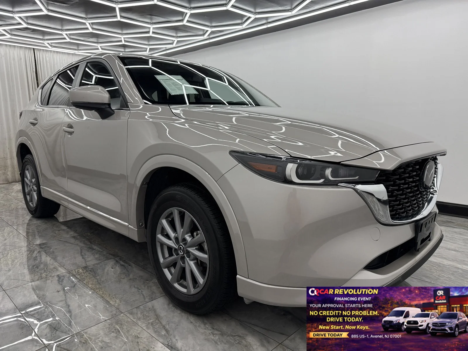 Used 2025 Platinum Quartz Metallic Mazda 2.5 S Preferred Package AWD image 1
