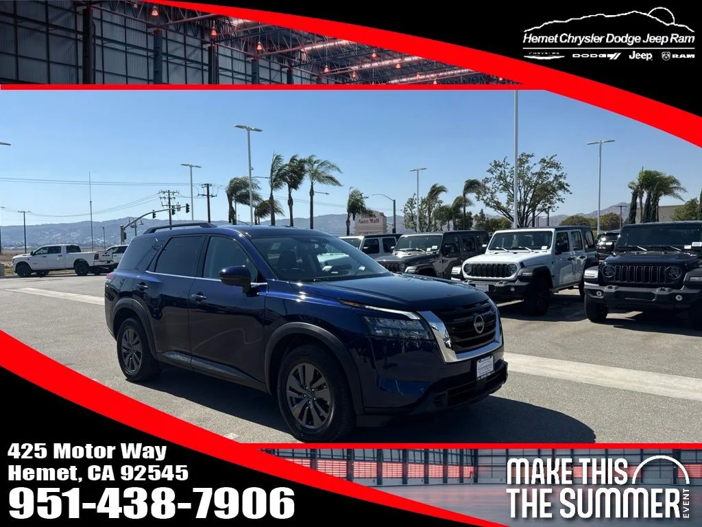 Used 2024 Blue Nissan SV image 1