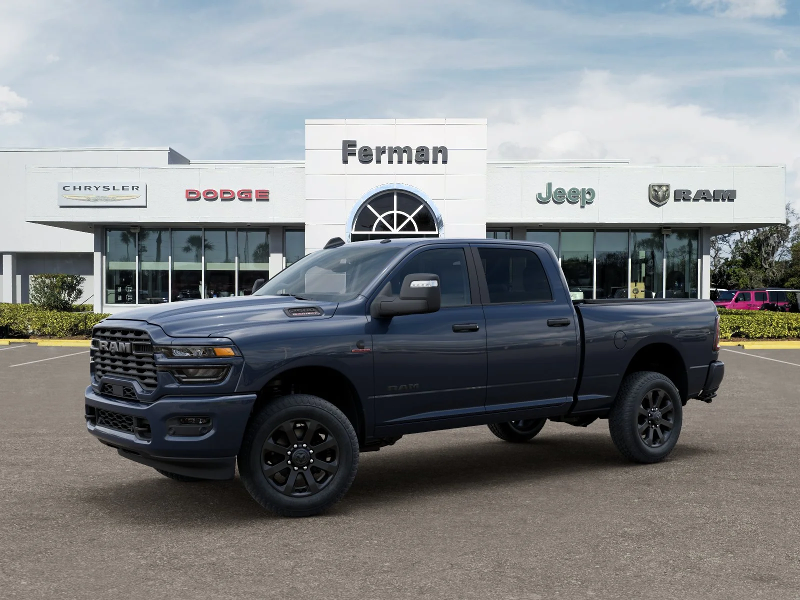 New 2026 Forged Blue Metallic Exterior Paint RAM Big Horn image 33