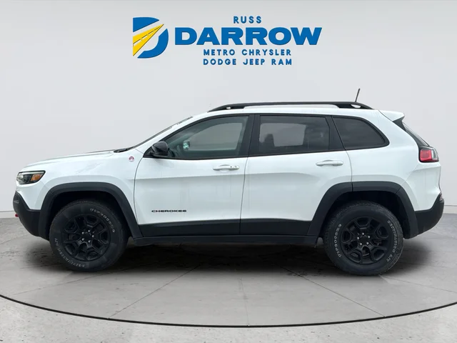 Used 2022 White Jeep Trailhawk image 2