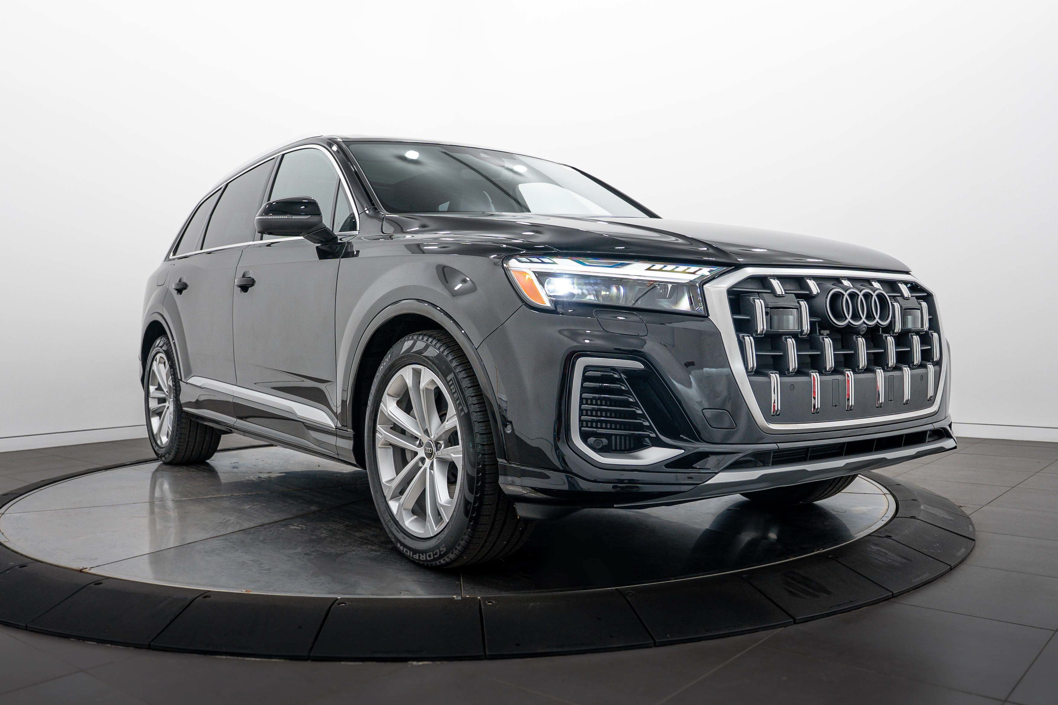 Certified Used 2025 Mythos Black Metallic Audi Prestige image 1